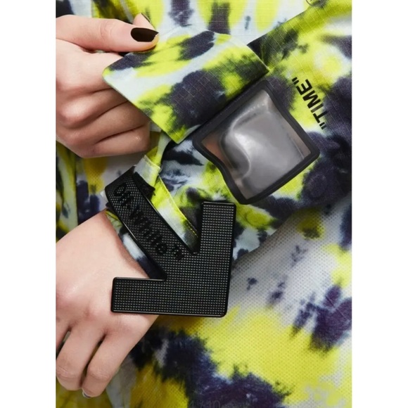 NIKE x OFF-WHITE • Black/Yellow Tie Dye Jacket - Picture 3 of 16